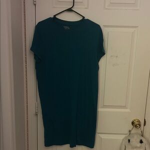 Time and Tru Teal Dress